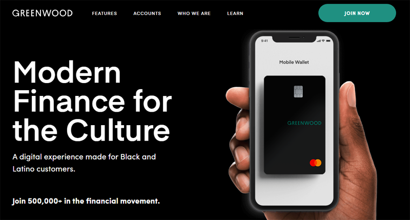 Greenwood Bank Website