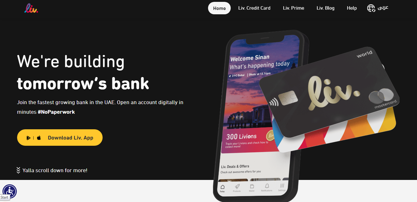 Liv. Website