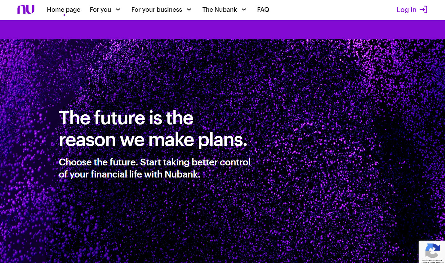 Nubank Website