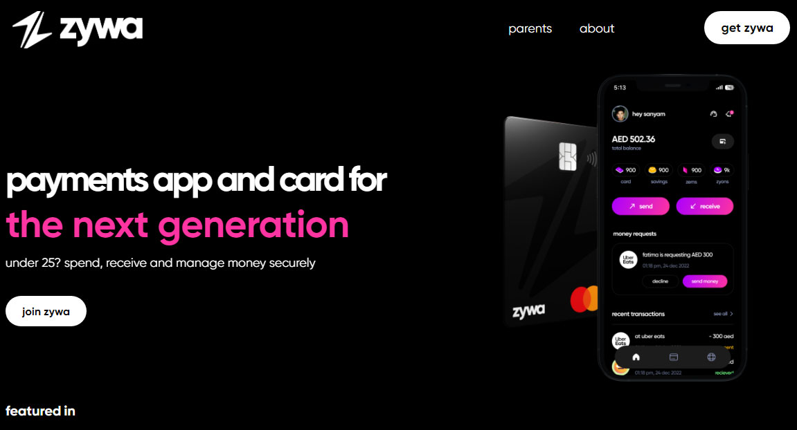 Zywa Website
